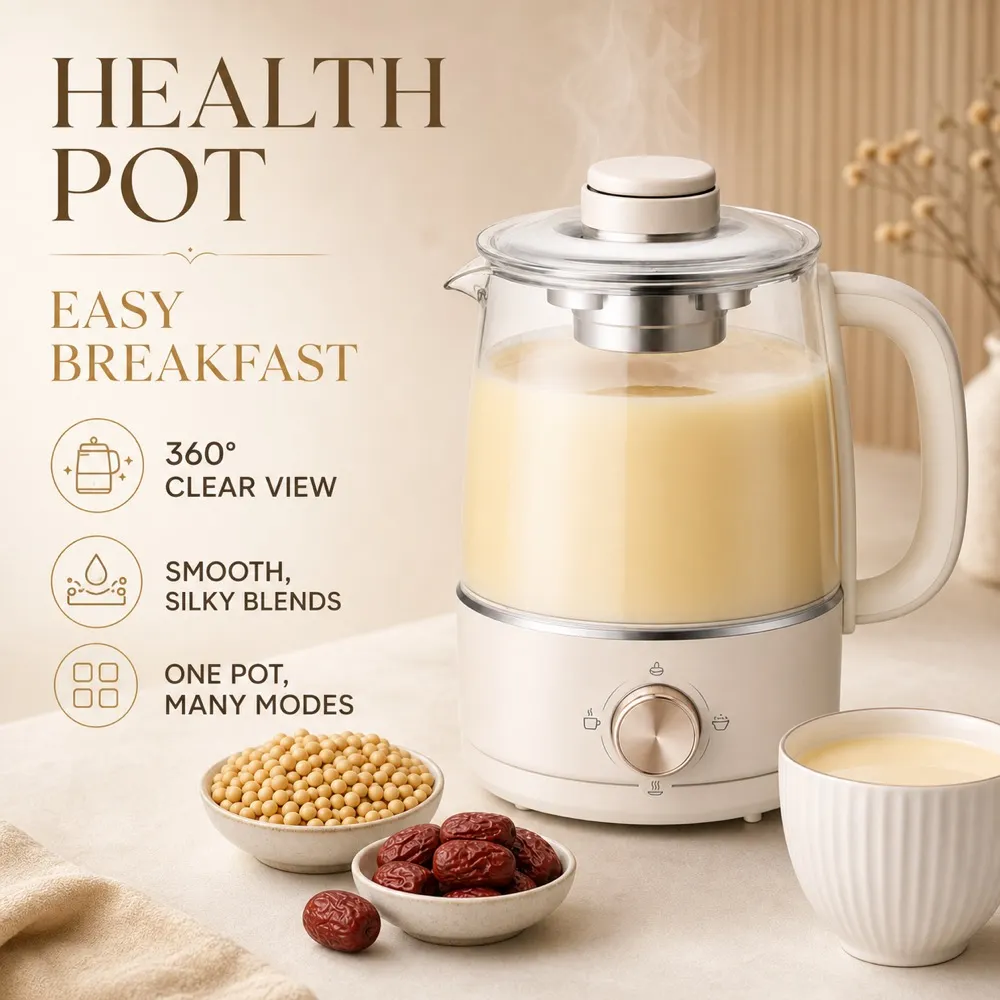 Multifunctional Health Pot for Soy Milk and Tea｜AI Image Generation Prompts