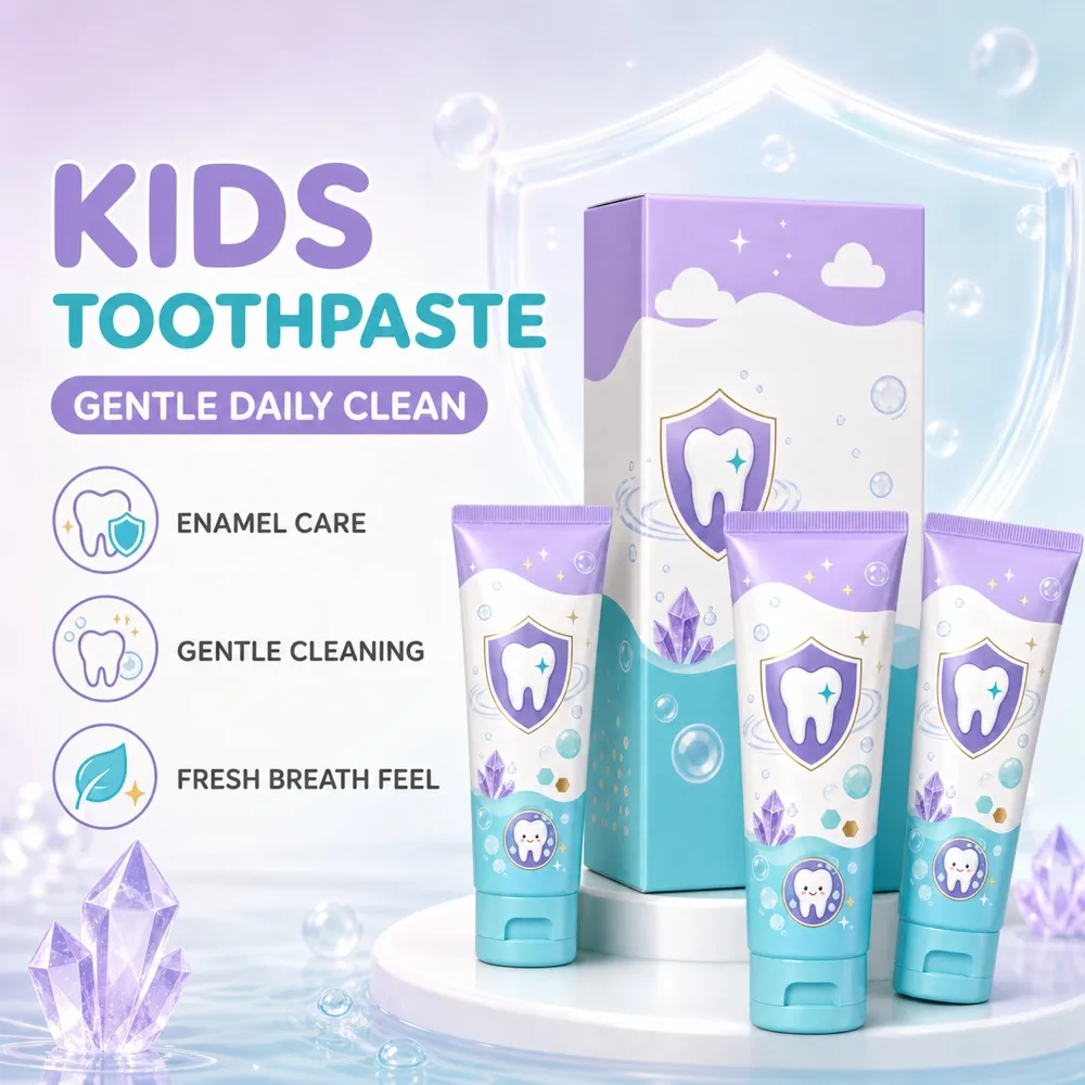 Children's Repair Toothpaste Packaging Mockup｜AI Image Generation Prompts