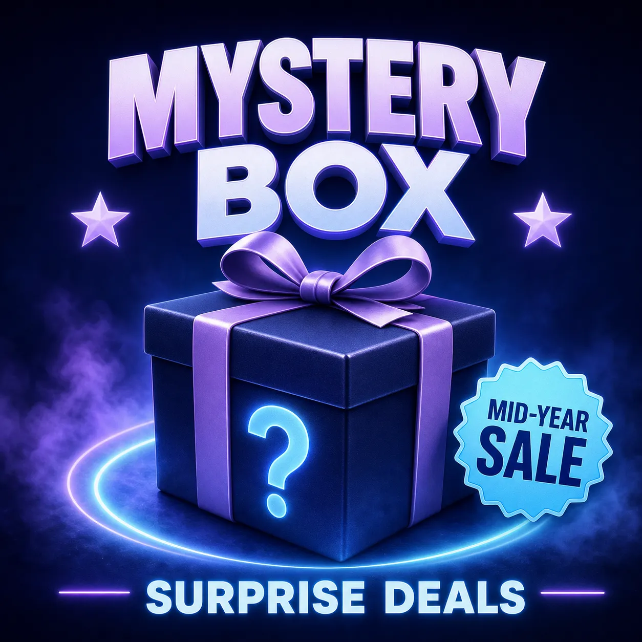 Mystery Box Mid-Year Sale Surprise Deals｜AI Image Generation Prompts