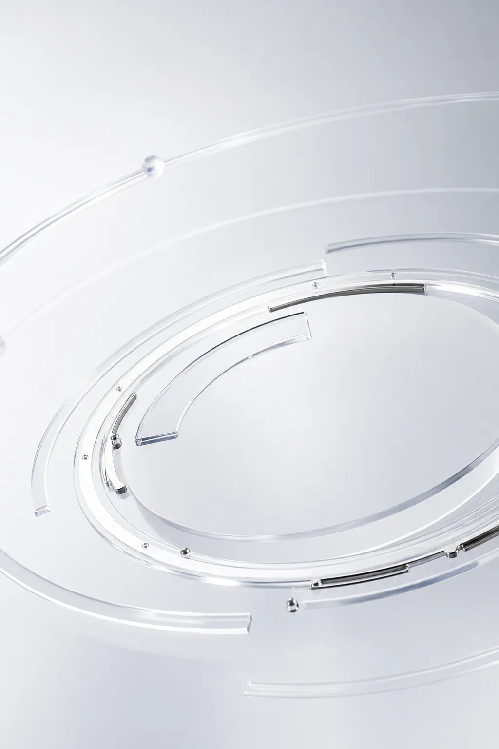 Modern Clear Ring Ceiling Light Fixture｜AI Image Generation Prompts