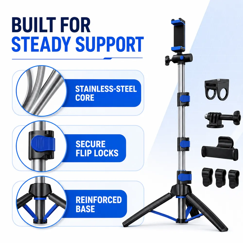 Built for Steady Support Tripod Stand｜AI Image Generation Prompts