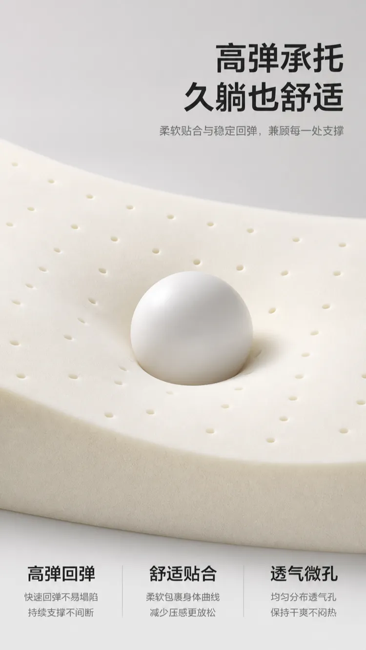 High Elastic Breathable Foam Mattress Support｜AI Image Generation Prompts