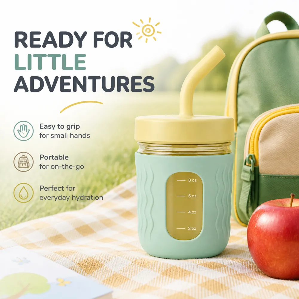 Kids Sippy Cup Ready for Little Adventures｜AI Image Generation Prompts