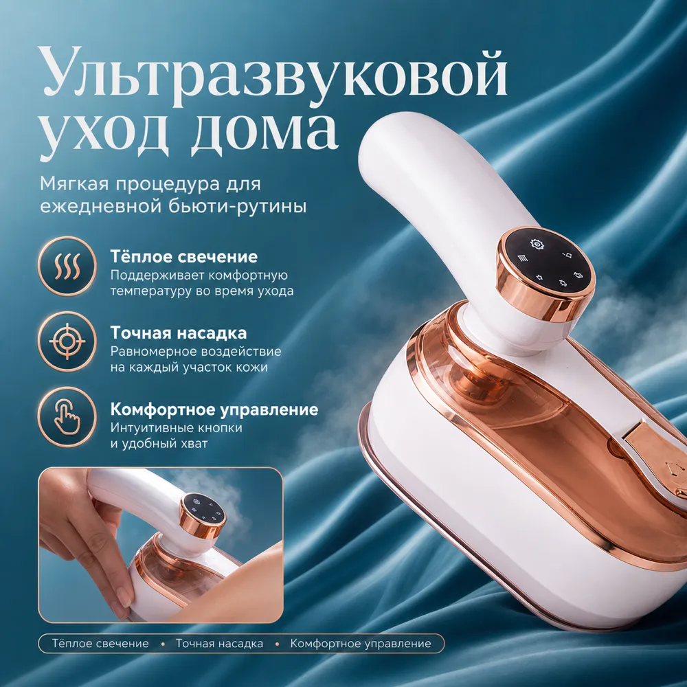 Ultrasonic beauty device for home skincare｜AI Image Generation Prompts