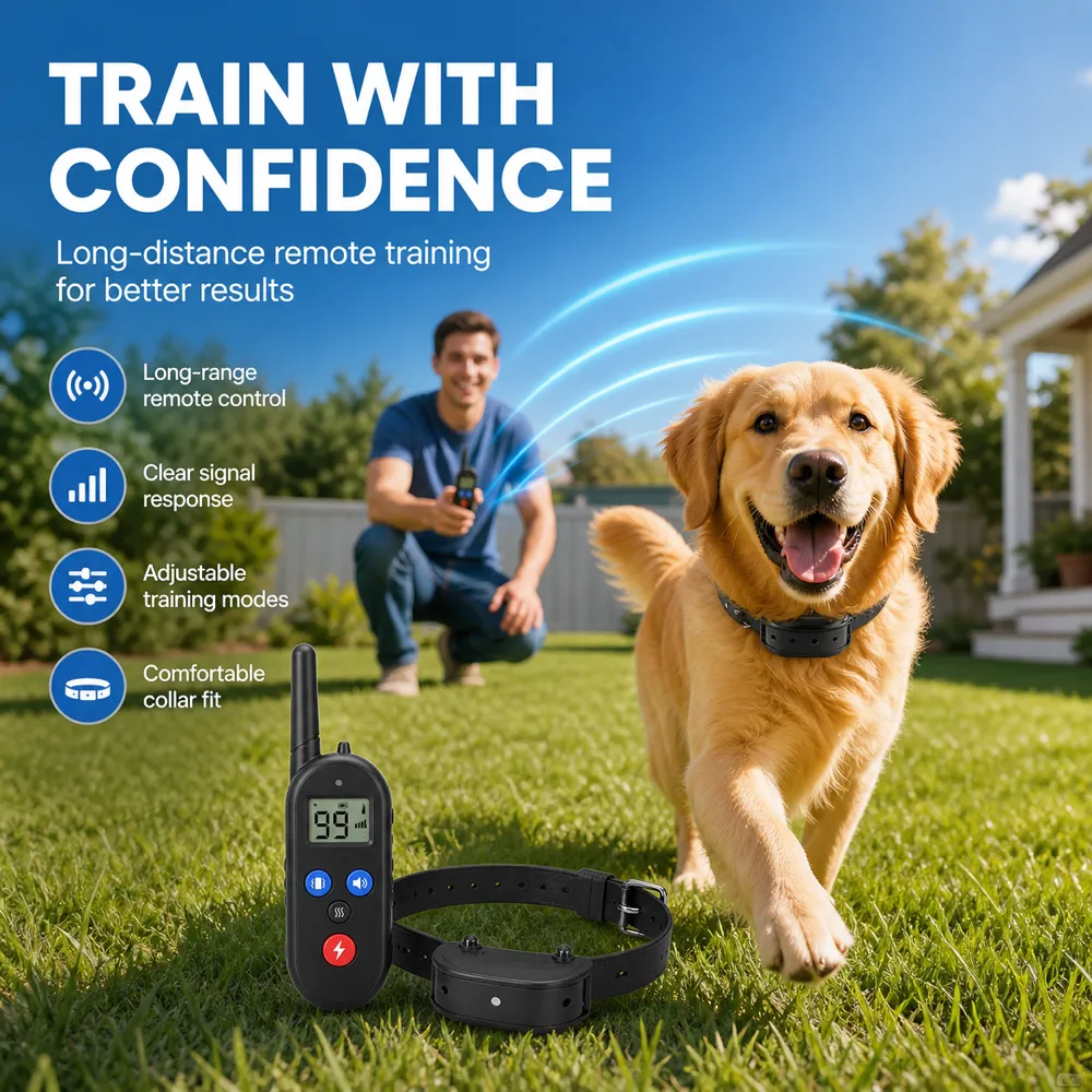Remote Dog Training Collar for Long Distance｜AI Image Generation Prompts